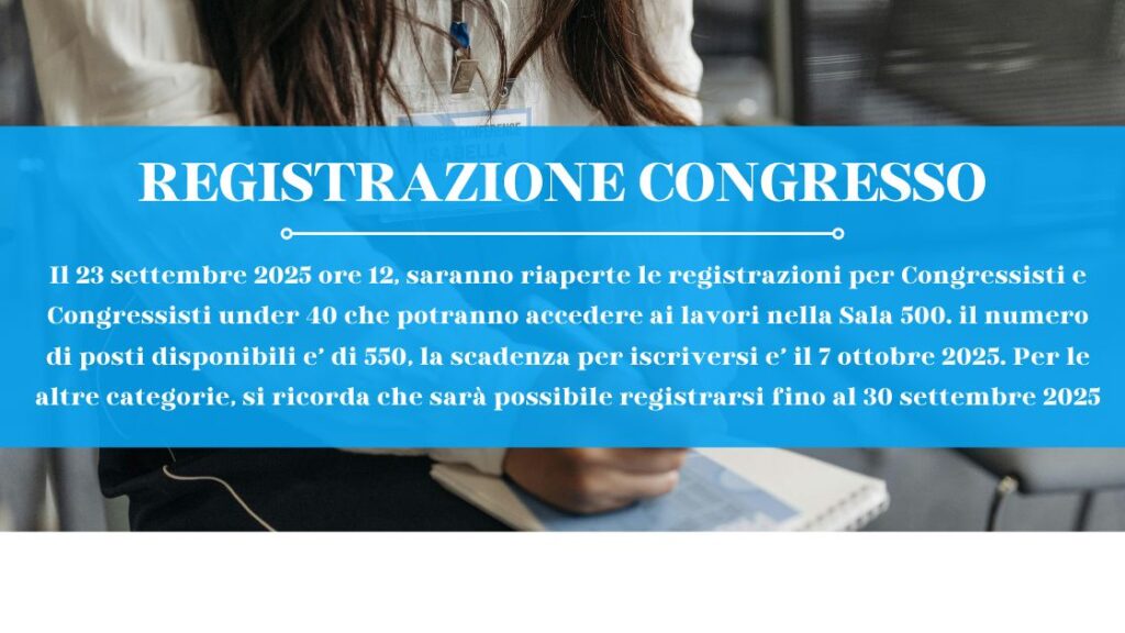 Apertura iscrizioni 17